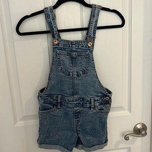 Abercrombie girls denim shortalls